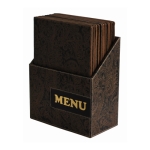 10 x jídelní lístek Design Paisley - MENU BOX ZDARMA